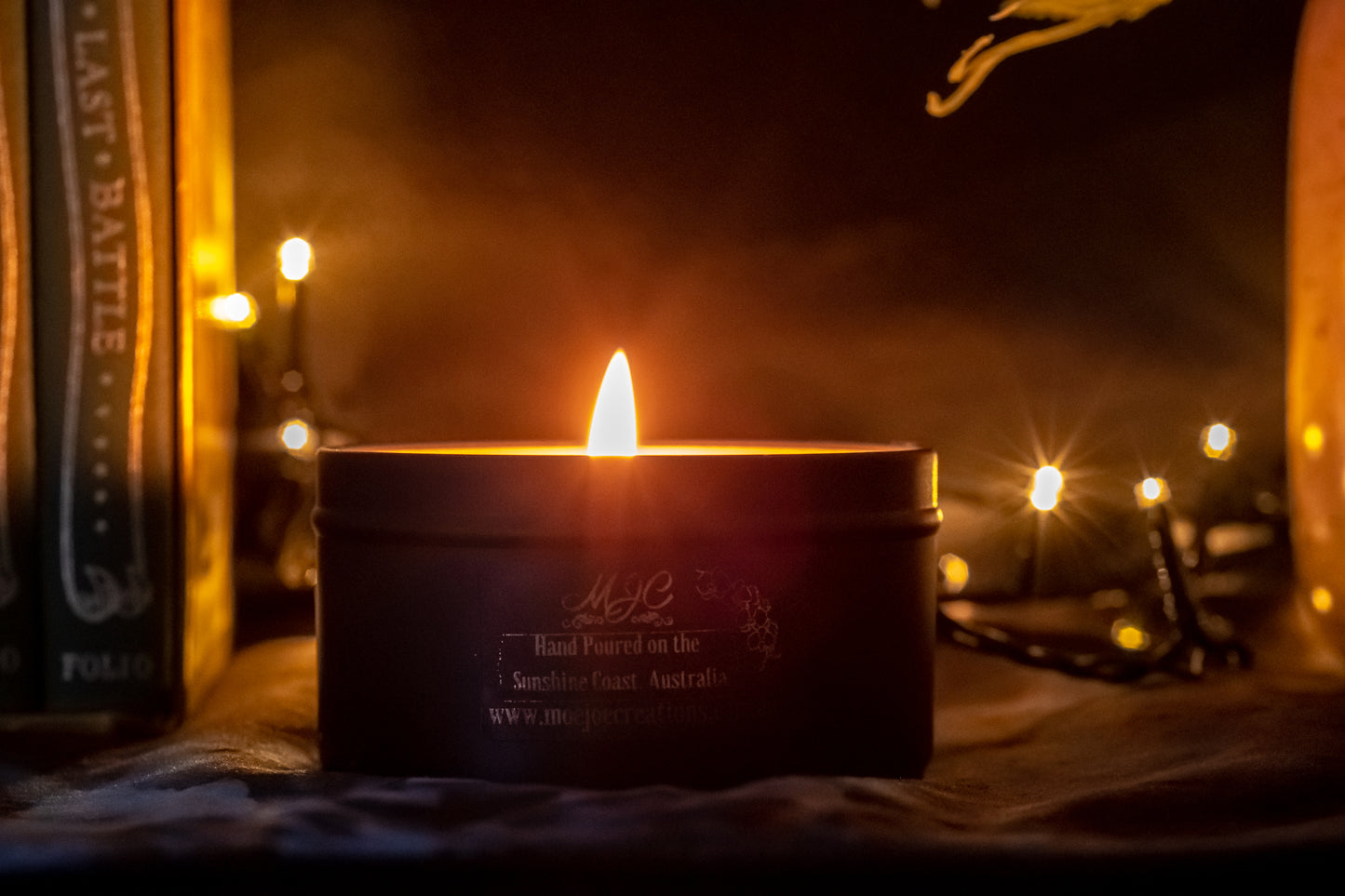 French Lavender Fragrance Soy Wax Travel Tin Candle Available in Four Sizes