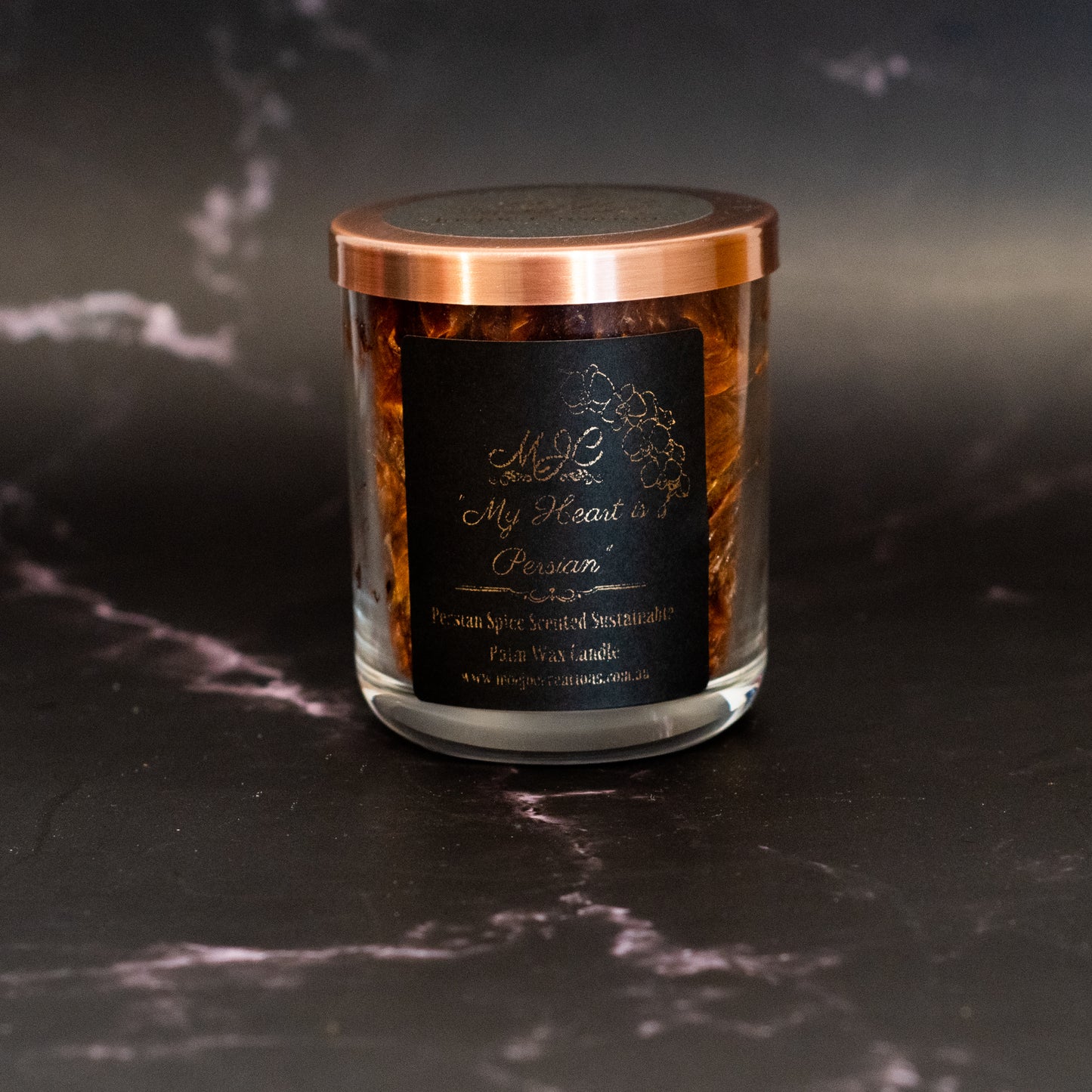 Persian Spice Scented Palm Wax Medium Jar Candle 285g/10oz